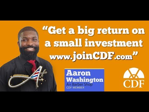 #joinCDF - A+ Barber Shop / Aaron Washington
