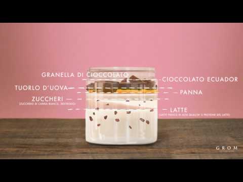 Il gelato al cioccolato di Grom - Come è fatto