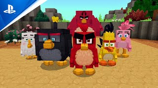PlayStation Minecraft x Angry Birds DLC - Launch Trailer | PS4 & PS VR Games anuncio