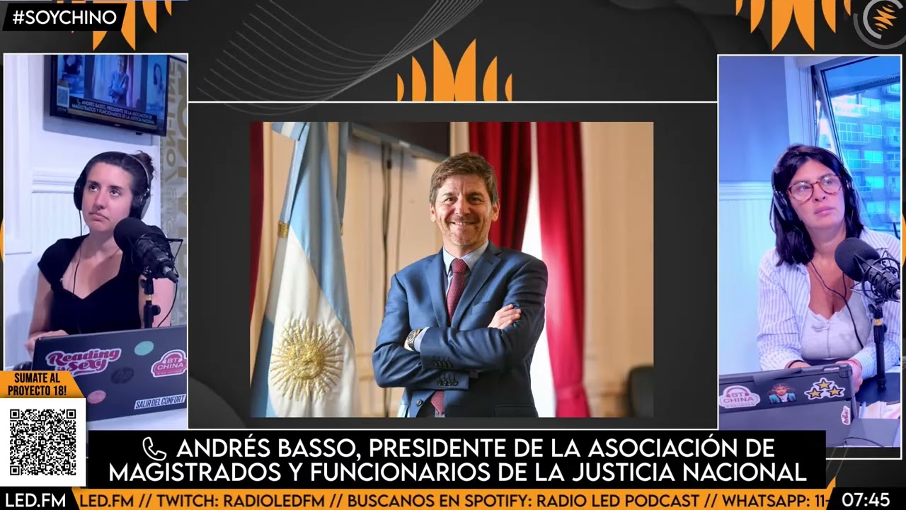 Andrés Basso: "Ningún gobierno de turno puede suprimir un fuero judicial de uno de los tres poderes"