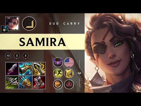 Samira ADC vs Twitch - NA Master Patch 25.24