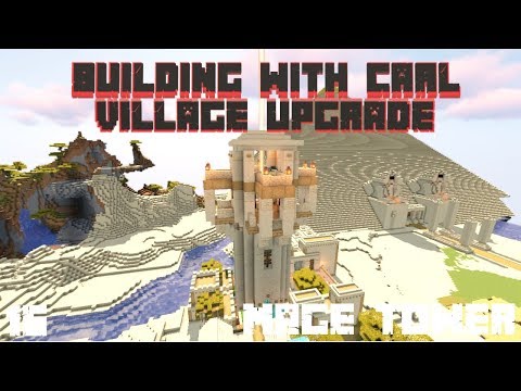 Minecraft. How to build a desert Mage Tower.