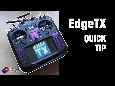EdgeTX Quick Tip:  Adding a switch to an output