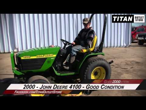 John Deere 4100, Folding ROPS, 540 PTO, 3 Pt Hitch...