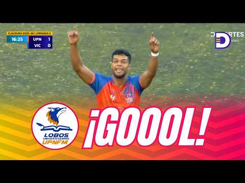 ¡Gol de KILMAR PEÑA! Con un cañonazo desde fuera del área abre el marcador ante Victoria