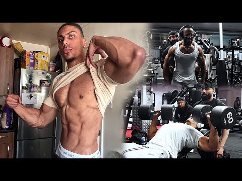 WHAT I EAT TO STAY SHREDDED AF. (heavy push day)