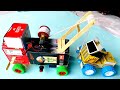 How To Make A Heavy Vehicle Equipment Puller Truck Using LED Bulb Cover Box DIY At Home