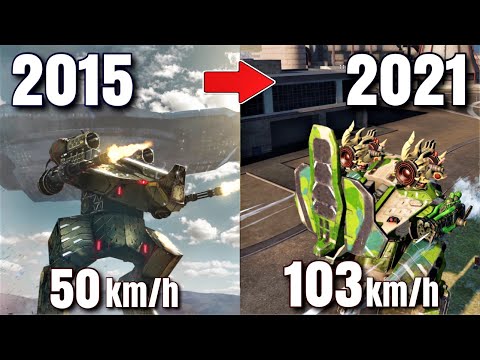[WR] INSANE 103 km/h Speed Rhino Gameplay In Champion League - Old School Returns | War Robots