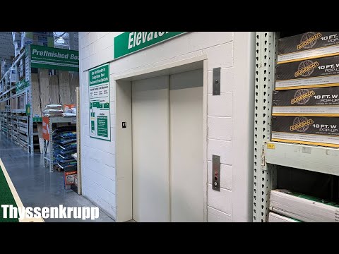 Thyssenkrupp Hydraulic Elevator @ Menards - Cape Girardeau, MO