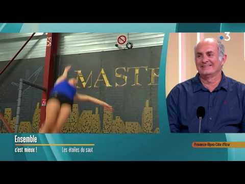 Saint-Laurent-du-Var (Alpes-Maritimes) : les étoiles du saut, avec le club "Kélo Trampo"