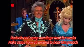 Daddy Was an Old Time Preacher Manby Marty Stuart and Dolly Parton Live with Lyrics