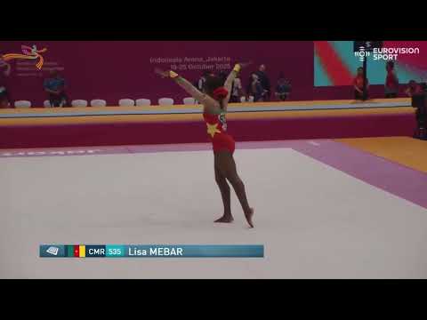 Lisa Mebar (CMR) FX: 2025 world championships QF
