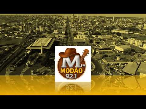 Prefixo - Modão FM - 92,1 MHz - Santo Antônio da Barra-Rio Verde/GO