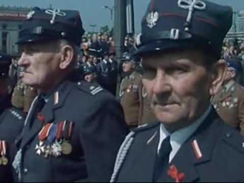 Migawki z przeszłości, 1 Maja – Pochód majowy w Warszawie 01 05 1974