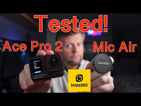 Insta360 Mic Air Wireless Microphone for the Ace Pro 2: First Impressions Review and Comparison Test