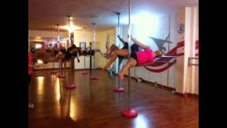 Pole Dance Fitness-rutina Alumnas.