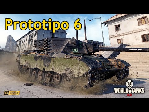 Prototipo 6 Highest Damage for Tier 8 11K - World of Tanks