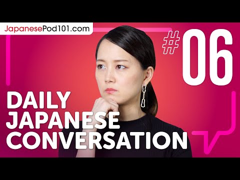 Ask for a Substitution at a Sushi Restaurant in Japanese Daily Japanese Conversations 01