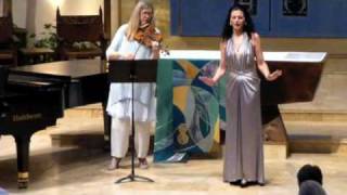Lisa Houston sings Geistliches Wiegenlied