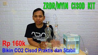 Kit CO2 sitrun-baking soda merk ZRDR/WYIN | Recomended untuk yang setia dengan cisod...