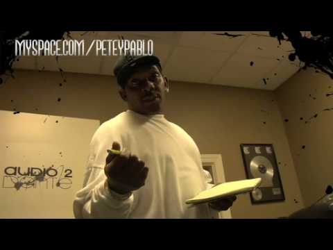 PETEY PABLO In the Studio