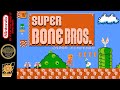 Super Bone Brothers Good Luck Mario SMB Hack NES