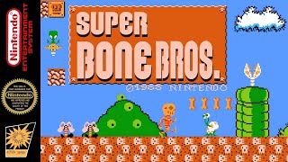 Super Bone Brothers + Good Luck Mario - SMB Hack [NES]