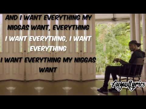 Meek Mill ft August Alsina My Niggas Lyric