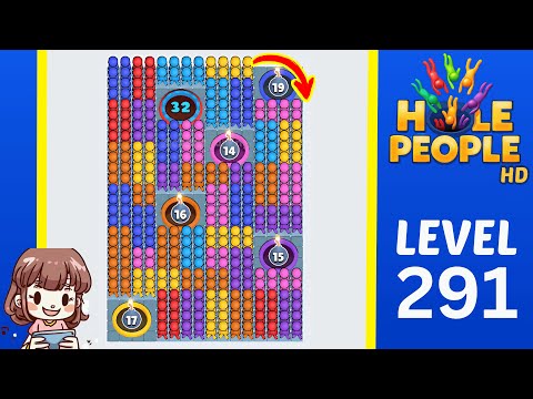 Hole People Level 291 Solution Walkthrough