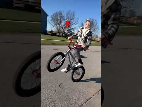 The reason why you can’t wheelie #bmx #fyp
