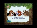The Fox And The Hound 25th Anniversary Edition DVD Menu Walkthrough