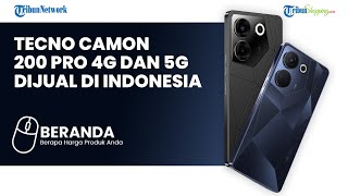 Berburu Duo Ponsel Terbaru Tecno yang Meluncur di Indonesia, Dijual Cuma Rp 3 Jutaan, Ini Bedanya