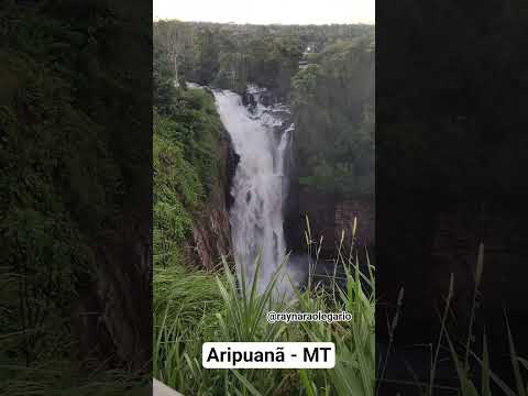 conhecem esse lugar? #aripuana #mt #tourism #cachoeira
