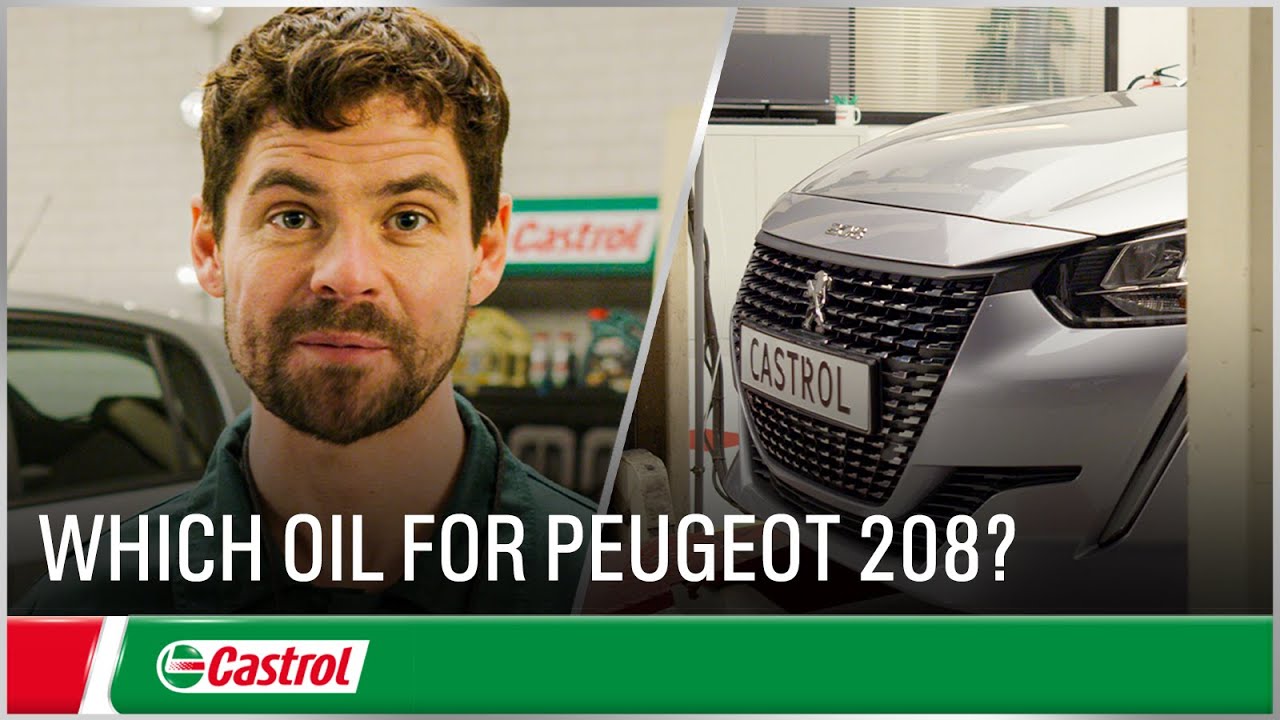 Watch video Which engine oil for Peugeot 208 | Changing car engine oil | Castrol U.K. Now Which engine oil for Peugeot 208 | Changing car engine oil | Castrol U.K.