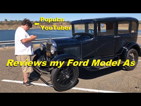 Well known automotive YouTuber reviews my Ford Model A's! Collab with @ShootingCars