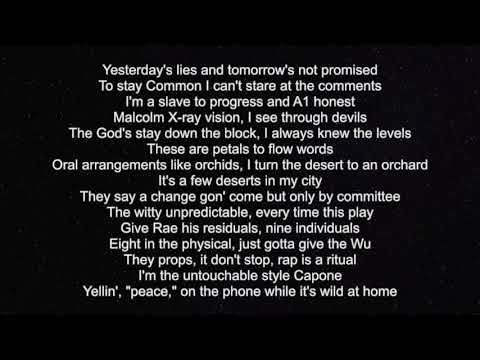 Common Spits 8-Minute Freestyle (Verse Two Lyrics)