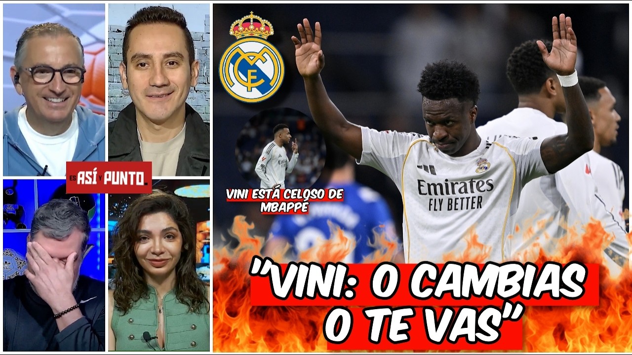 VINI JR NO es el JEFE del REAL MADRID. KYLIAN MBAPPÉ es BATMAN y VINI es ROBIN | Es Así y Punto