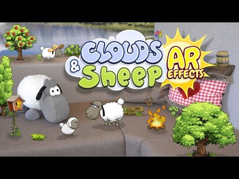Clouds & Sheep - AR Effects Video