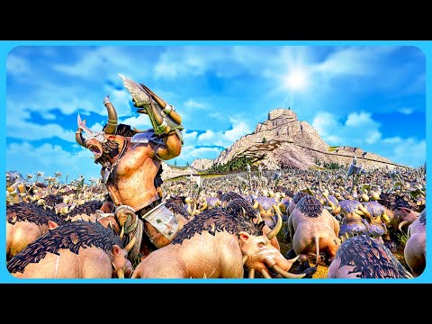500,000 BEAST ARMY vs 1MILLON Mount Olympus Defenders - Ultimate Epic Battle Simulator 2 UEBS 2 (4K)