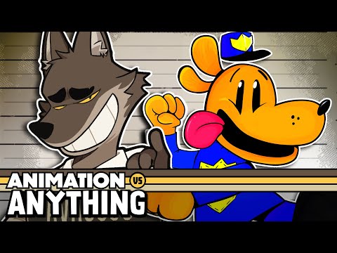 Mr. Wolf vs Dog Man - Rap Battle! (ANIMATION VS ANYTHING: CH. III)
