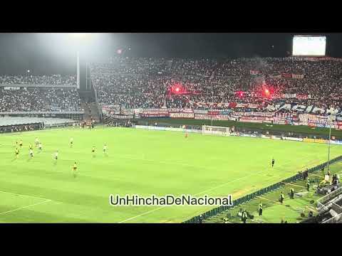 "100 Metros de tela desde la Ámsterdam" Barra: La Banda del Parque &bull; Club: Nacional