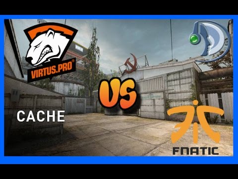 #CS:GO VIRTUS PRO vs FNATIC Cache + VP TeamSpeak
