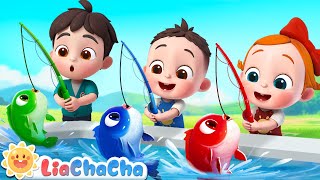 12345 Once I Caught a Fish Alive | Number Song | Kids Songs &amp; Nursery Rhymes | LiaChaCha
