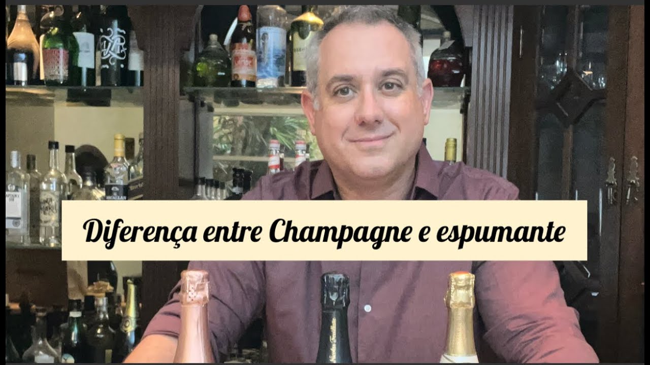 Qual é a diferença entre Champagne e Espumante