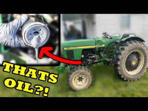 John Deere 1050 Water In Engine Oil! What Broke? Gaskets? Cyl Liners? (Yanmar 3T90T)