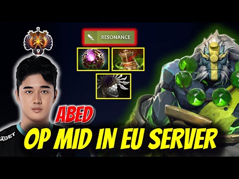 Abed Earth Spirit Destroying Euro Pub Match -Mid Diff Easy GG- Dota 2 Pro Game Highlights.