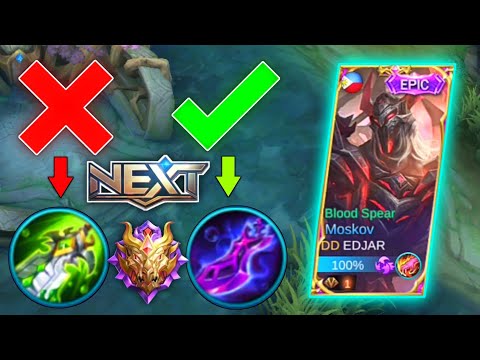 MOSKOV BEST BUILD 2021 "INSANE DAMAGE" Top 1 Global Moskov Build | Moskov Gameplay | MLBB