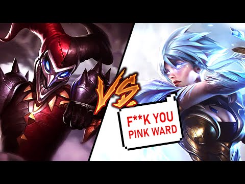 Pink Ward makes even RIVEN players hate their life... (TOP LANE SHACO BULLY)