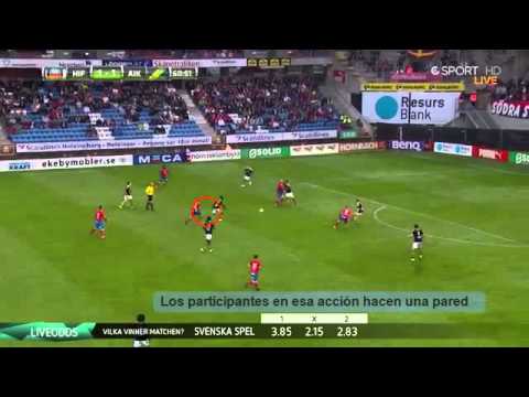 Helsingborgs   AIK  Gol de Larsson