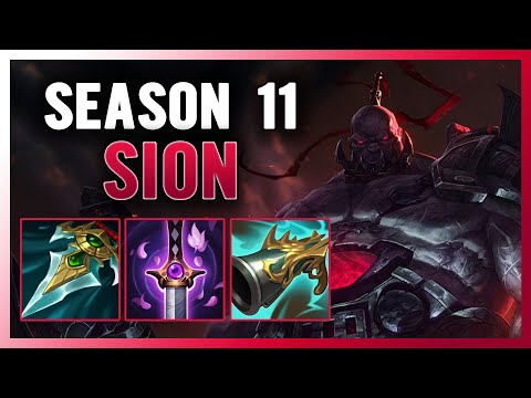 FULL LETHALITY SEASON 11 SION SUPPORT GUIDE AND BUILD